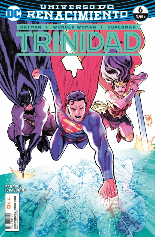 'Batman/Wonder Woman/Superman: Trinidad', DC Comics, ECC Ediciones, Emanuela Lupacchino, Francis Manapul, Trinidad, Trinity