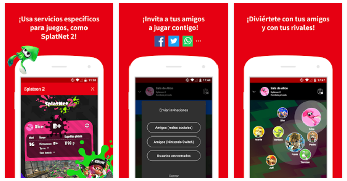 Ya está disponible la app de Nintendo Switch para jugar online