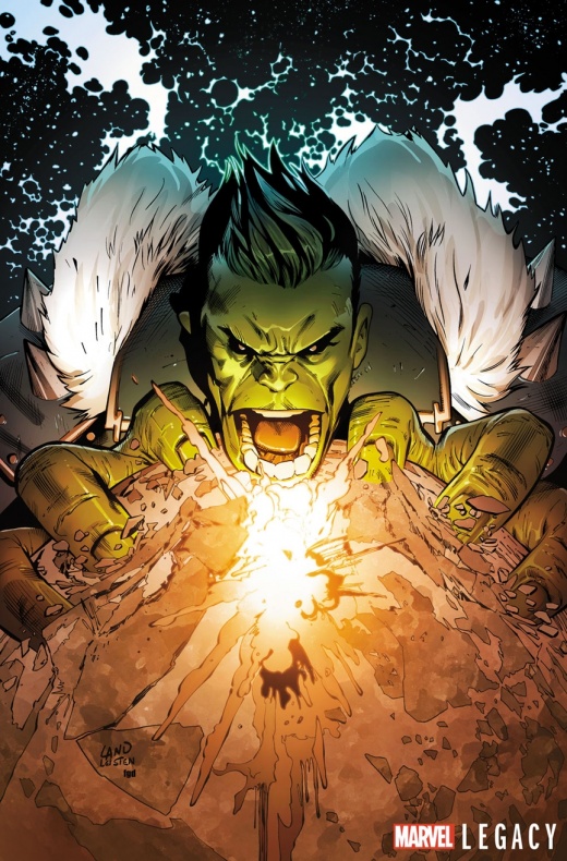 Greg Land, Greg Pak, Hulk, Marvel, Marvel Legacy, The Incredible Hulk, The Totally Awesome Hulk