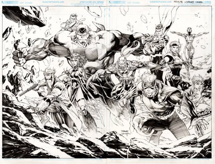 Jim Lee presenta su portada para 'Absolute WildC.A.T.S.' 3 Absolute WildC.A.T.S 2