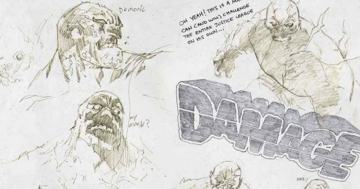 Tony S. Daniel revela la portada del ‘Damage’ nº1 de la línea ‘Dark Matter’ 2 Batman, Dark Matter, DC, Tony S. Daniel