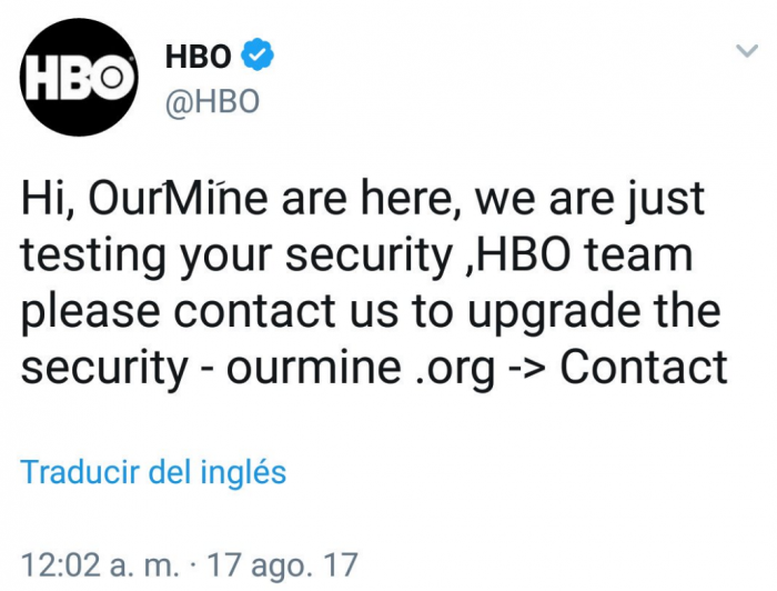 HBO vuelve a ser víctima de un hackeo en las últimas horas 2 Hackers, HBO, Juego de Tronos