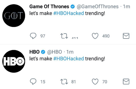 HBO vuelve a ser víctima de un hackeo en las últimas horas 3 Hackers, HBO, Juego de Tronos