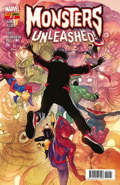Reseña de 'Monsters Unleashed!' #4 5 Brian Level, Cullen Bunn, Leinil Francis Yu, Marvel, Monsters Unleashed, Panini Comics, Paul Allor