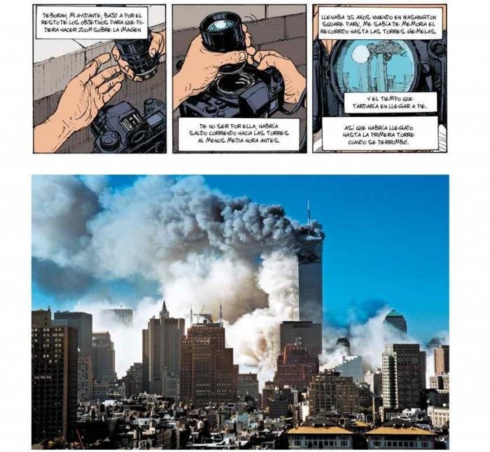 Reseña de 'McCurry, NY 11 Septiembre 2001' 4 Novela Gráfica McCurry NY 11 Septiembre 2001