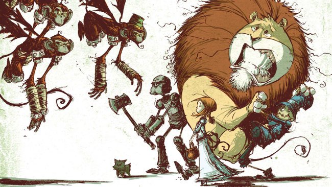 Oz, Panini, Skottie Young