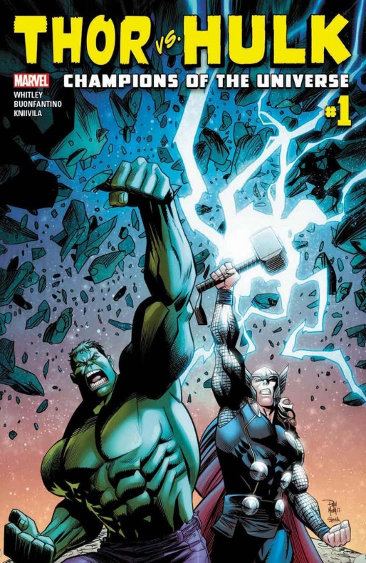 Thor Vs. Hulk en la nueva serie digital de Marvel 2 'Thor Vs Hulk: Champions Of The Universe', Alti Firmasyah, Hulk, Jeremy Whitley, Marvel, Simone Buonfantino, Thor