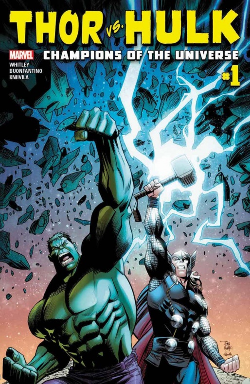 'Thor Vs Hulk: Champions Of The Universe', Alti Firmasyah, Hulk, Jeremy Whitley, Marvel, Simone Buonfantino, Thor