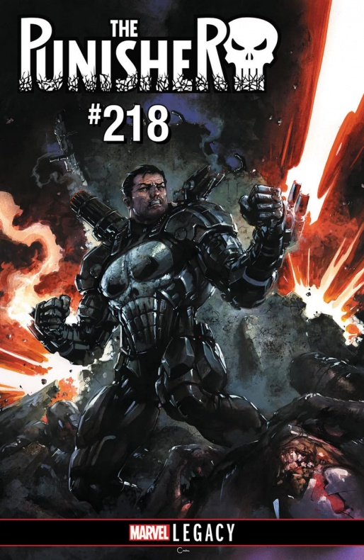 'The Punisher' #218 estará creado por Matthew Rosenberg y Guiu Vilanova 2 Guiu Vilanova, Marvel, Matthew Rosenberg, The Punisher