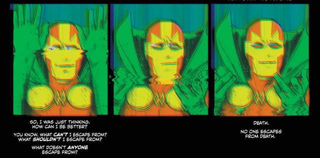 Mister Miracle escapar muerte