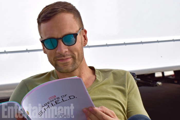 Nick Blood vuelve a 'Agentes de SHIELD'