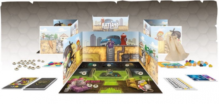 Conquista las cloacas con 'Ratland', el nuevo juego de mesa de Eclipse Editorial 3 Ratland 4