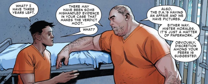 'Spider-Men II' desvela finalmente el origen del Miles Morales de Tierra-616 3 Spider-Men II Miles Morales Tierra-616 1