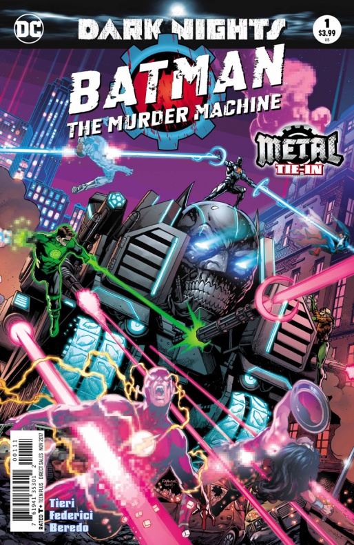 Batman: Murder Machine, Dark Nights: Metal, DC Comics