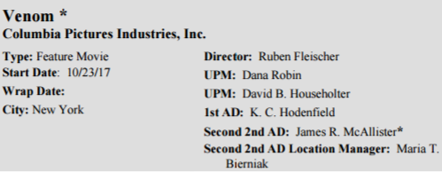 Se confirma el retraso en el rodaje de la película de Venom 2 Marvel, Sony Pictures, Venom