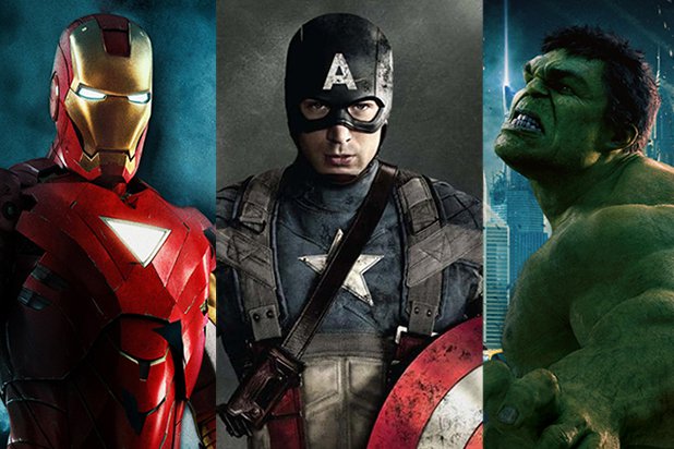 Capitán América, Hulk, Iron Man, Marvel, Ojo de Halcón, Spiderman