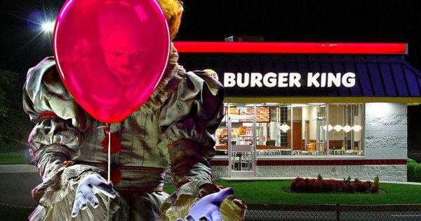 it pennywise burger king