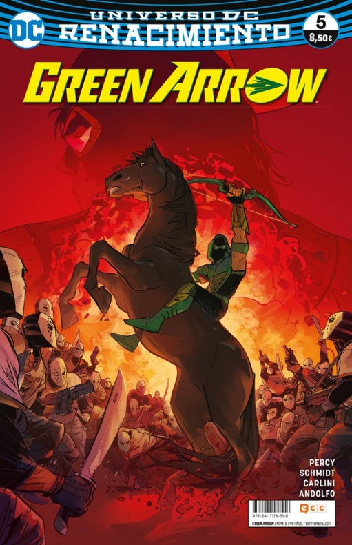 Reseña de 'Green Arrow: Renacimiento' #5 4 Green Arrow renacimiento 5