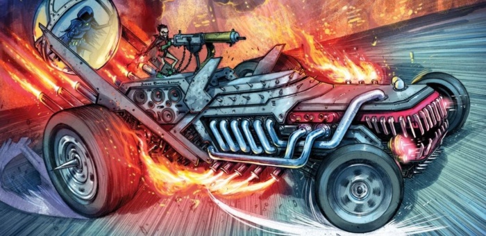 The Batman Who Laughs consigue su propio y escalofriante Batmóvil 1 DC Metal, Joker, The Batman Who Laughs, The Laughmobile
