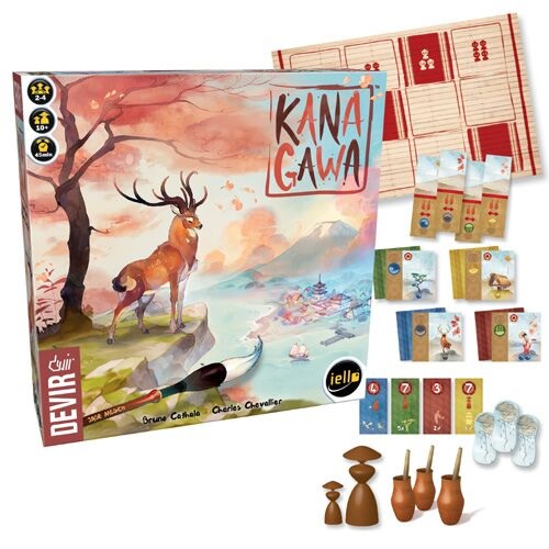 Análisis del juego de mesa 'Kanagawa' 5 Kanagawa-Devir