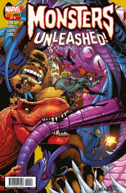 Reseña de 'Monsters Unleashed!' #6 5 Adam Kubert, Cullen Bunn, Marvel, Monsters Unelashed!, Panini Comics, Salvador Larroca