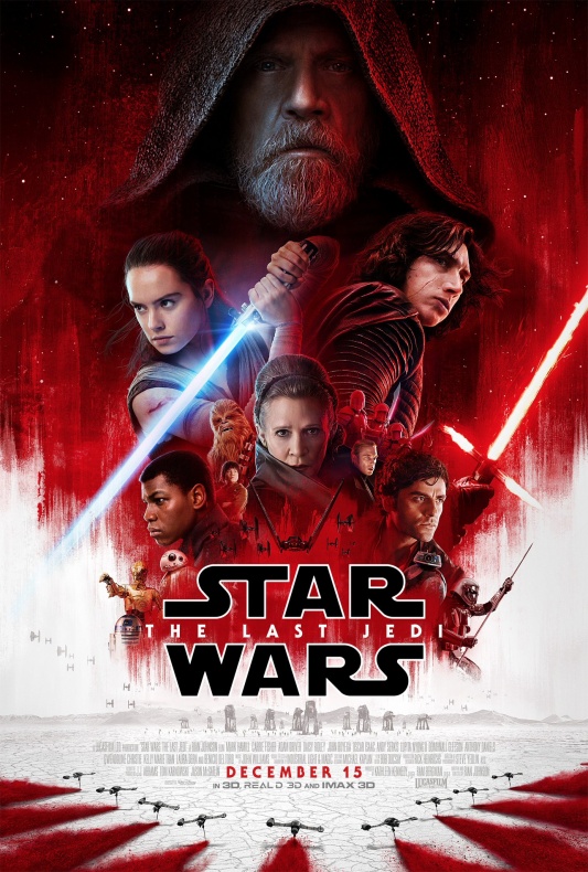 Póster the last Jedi