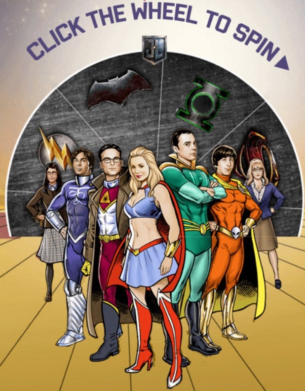 The Big Bang Theory Liga de la Justicia Green Lantern