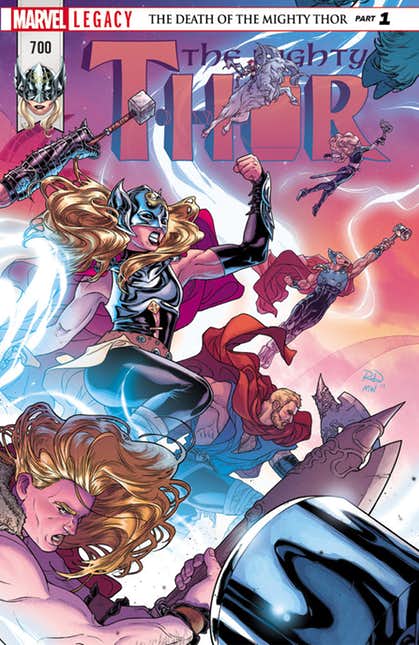 El Juicio Final llega en el primer adelanto de 'The Mighty Thor' #700 15 The Mighty Thor #700 (13)