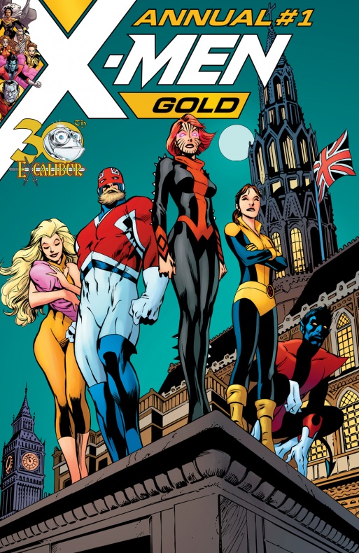 Excalibur volverá en enero en 'X-Men Gold Annual' #1 2 X-MEN_GOLD_ANNUAL_001_CVR