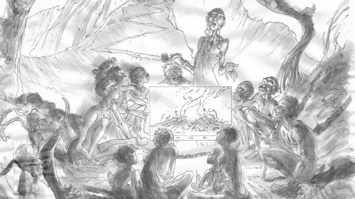 Reseña de 'Kirinyaga', de Mike Resnick 3 boceto-Kirinyaga-2