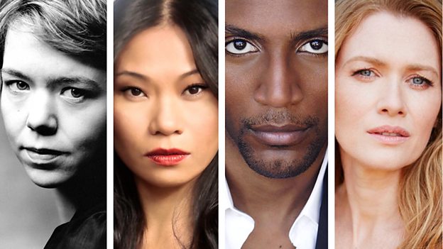 Varias incorporaciones apocalípticas al reparto de 'Buenos presagios' 1 Buenos presagios - Anna Maxwell Martin (Belcebú) - Lourdes Faberes (Polución) - Yusuf Gatewood (Hambre) - Mireille Enos (Guerra)