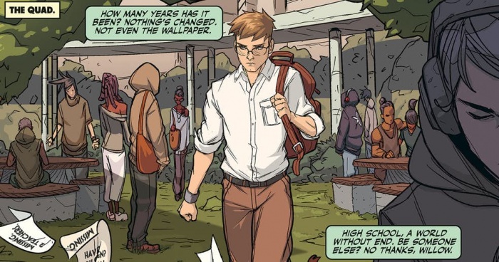 Giles llega a la escuela en el primer vistazo a ‘Buffy the Vampire Slayer: Giles’ 1 Buffy the Vampire Slayer: Giles, Joss Whedon