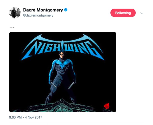 DC, Nightwing, Stranger things