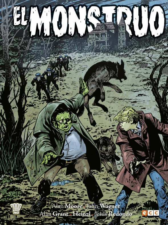 Reseña de 'El Monstruo' 5 Alan Grant, Alan Moore, Eagle, ECC Ediciones, El Monstruo, Heinzl, Jesús Redondo, John Wagner, Scream