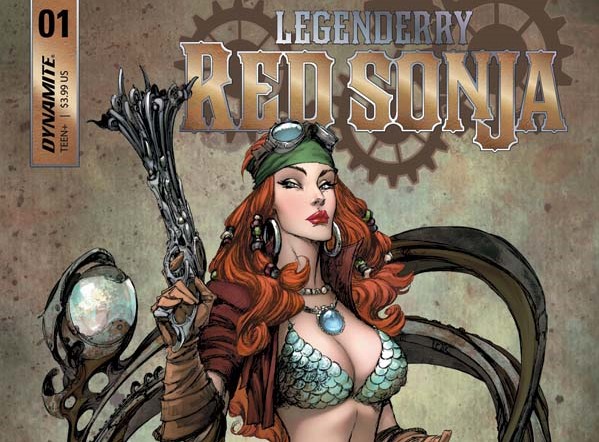 Legenderry Red Sonja portada