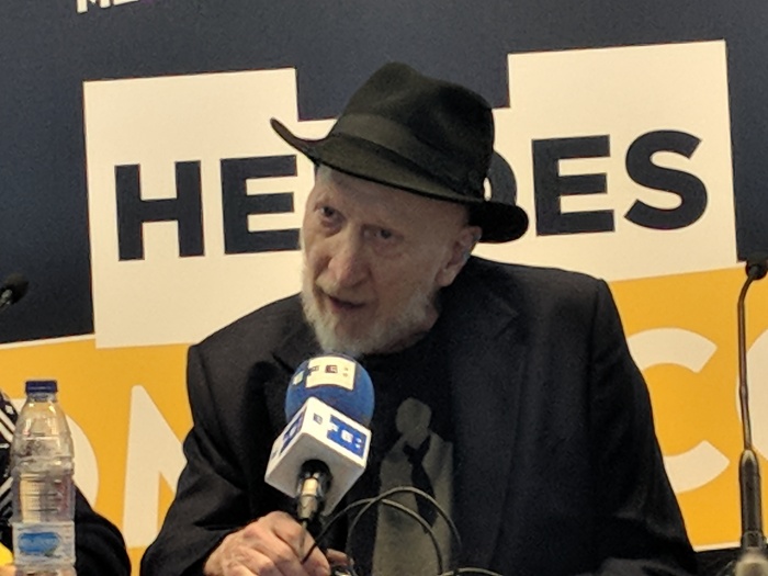 rueda de prensa de Frank Miller en la Heroes Comic Con