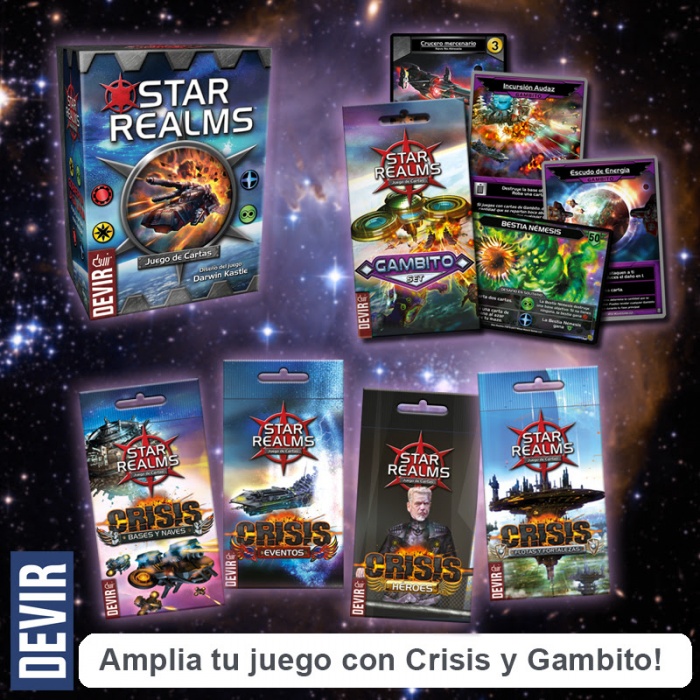 El universo del juego 'Star Realms' sigue expandiéndose 1 Star Realms Devir