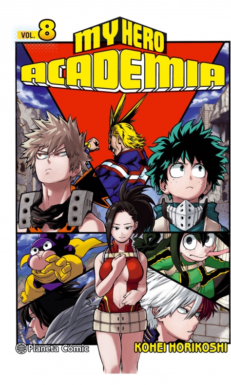 Reseña de 'My Hero Academia' #6 a #8 3 Kohei Horikoshi, My Hero Academia, Planeta Cómic
