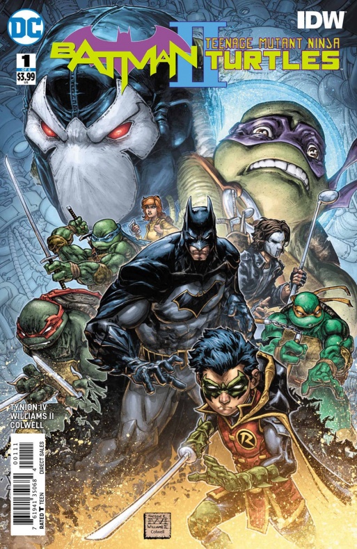 Intercambio de dimensiones en el nuevo adelanto de 'Batman/TMNT II' #1 2 BatmanTMNT II (6)
