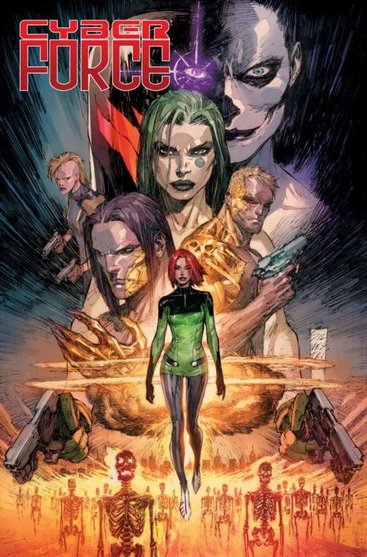 Atilio Rojo, Bryan Hill, Cyber Force, Image Comics, Matt Hawkins