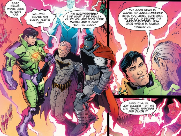 ¿De dónde proceden las tres versiones malvadas de Superman en 'Dark Nights: Metal'? 2 Dark Nights Metal Superman (2)
