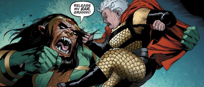Se ha erigido un nuevo señor de Apokolips tras la muerte de Darkseid 3 Kalibak y granny goodness