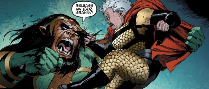 Kalibak y granny goodness