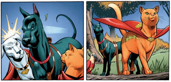 DC Renacimiento vuelve a reunir a parte de la Legión de Super-Mascotas 3 Super Sons Annual #1 Legión de Supermascotas (3)