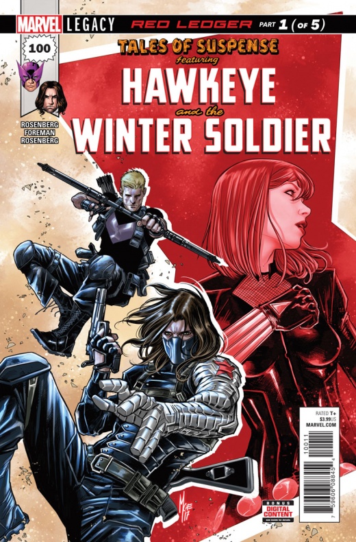 Hawkeye sigue los pasos de la Viuda Negra en el adelanto de ‘Tales of Suspense’ #100 10 Tales of Suspense #100 (1)