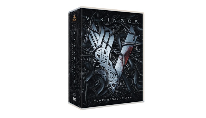 Vikingos pack DVD temporadas 1-4 (las mejores series para regalar)