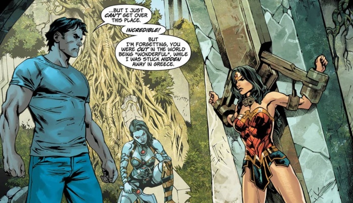 Wonder Woman Jason y Grail