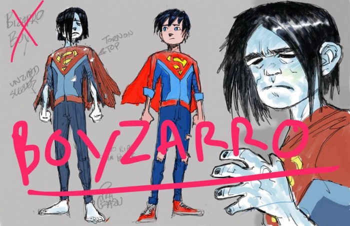 Bizarro, Boyzarro, DC Comics, Patrick Gleason, Peter J. Tomasi, Superboy, Superman