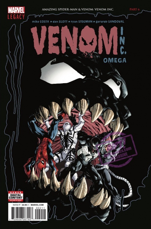 Primer avance del 'Amazing Spider-Man: Venom Inc. Omega' #1 2 Amazing Spider-Man: Venom Inc. Omega, Marvel Comics