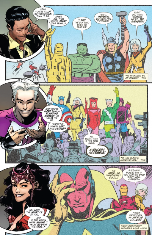 Quién es Voyager y otras incógnitas se revelan en el nuevo número de 'Avengers' 2 Avengers No Surrender Voyager (1)